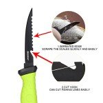 Seaknight 5-Inch Stainless Steel Fishing Bait Knife Set