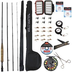 Wild Water AX56-090-4 Fishing Starter Gear Package