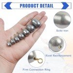 Bass Casting Sinkers - 27/62 Pack Bell Weights
