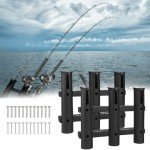 6-Tube Fishing Rod Holders for Boat & Kayak