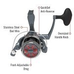 Quantum Optix 60 Size Fishing Reel - Silver