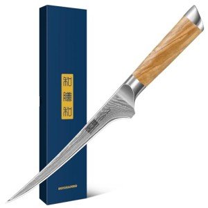 HOSHANHO 7" VG-10 Damascus Fillet Knife