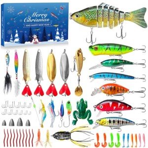 Fishing Lure Advent Calendar: 24 Days of Surprises