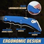 Dragon Riot Folding Fillet Knife with Carry Bag