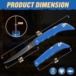 Dragon Riot Folding Fillet Knife with Carry Bag