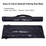 Lightweight 4-Piece Baitcasting Fishing Rod - 8ft