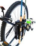 Bike Mounted Fishing Rod Holder for 2 Poles