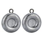 Dr.Fish 5 Pack Disc Sinkers for Catfish and Bass