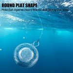 Dr.Fish 5 Pack Disc Sinkers for Catfish and Bass