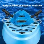 Adjustable Fishing Rod Holder with Large Clamp