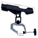 Adjustable Fishing Rod Holder with Large Clamp