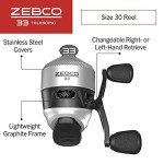 Zebco 33 Spincast Reel & Telescopic Rod Combo