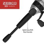 Zebco 33 Spincast Reel & Telescopic Rod Combo