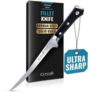 Cutluxe 7" Fillet Knife – High Carbon Steel