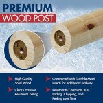 Rush Creek 30" Round Spinning Rod Rack