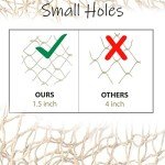 Natural Cotton Fish Net Decor - 3 Pack