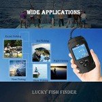 LUCKY Portable Fish Finder for Kayaks and Boats
