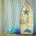 Natural Cotton Fish Net Decor - 3 Pack