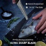 Amorston 7" Stainless Steel Fish Fillet Knife