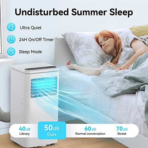 10,000 BTU Portable Air Conditioner with 3-in-1 Functions