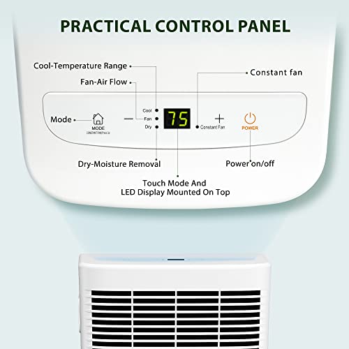 Euhomy 8000 BTU Portable AC with Remote