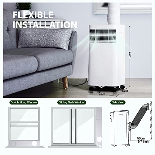 Euhomy 8000 BTU Portable AC with Remote