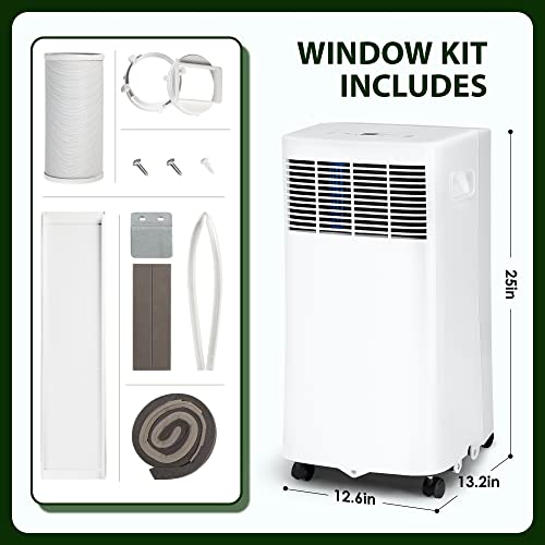 Euhomy 8000 BTU Portable AC with Remote