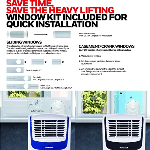 Honeywell 9,000 BTU Portable Air Conditioner with Remote