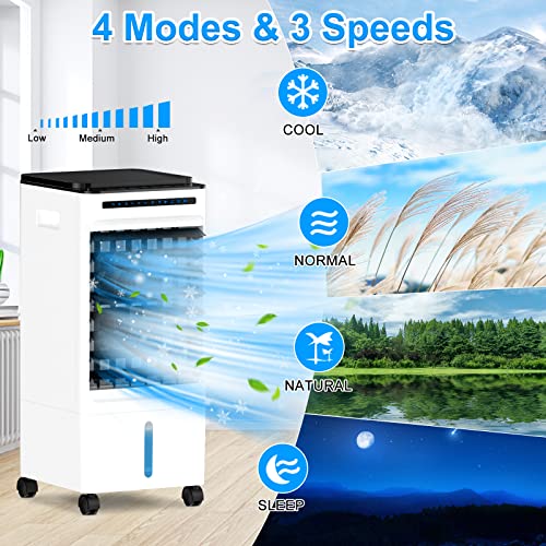 4-in-1 Portable Air Conditioner with Remote