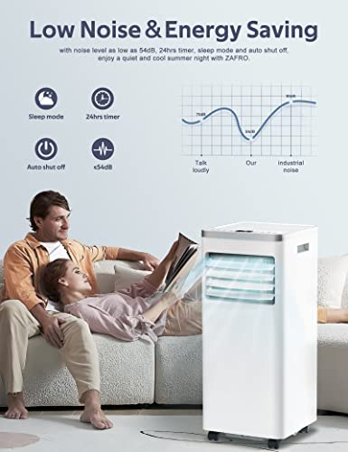 ZAFRO 8,000 BTU Portable AC Unit - White