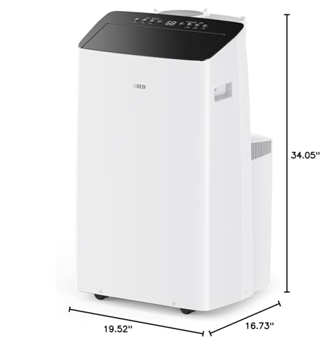 Smart Portable Air Conditioner with Dual Hose