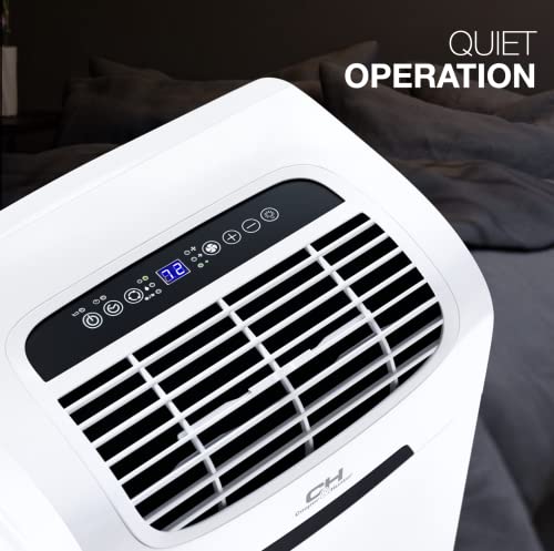 14,000 BTU Dual Hose Portable Air Conditioner with Heater