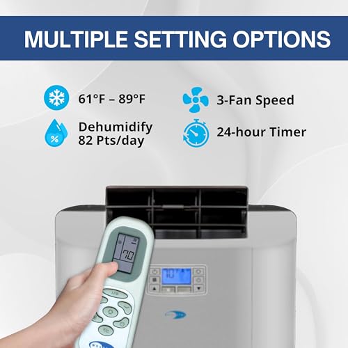 Elite Dual Hose Portable Air Conditioner - Whynter ARC-122DS