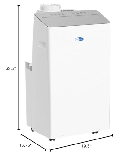 14,000 BTU Dual Hose Portable AC with Wi-Fi