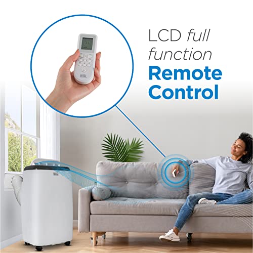 Black+Decker 8,000BTU Portable AC with Remote Control