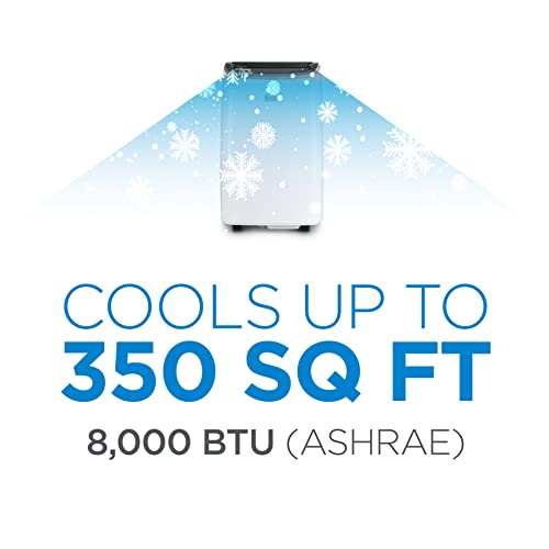 8,000 BTU Portable AC with Remote Control by BLACK+DECKER