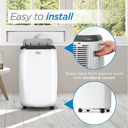 Black+Decker 8,000BTU Portable AC with Remote Control
