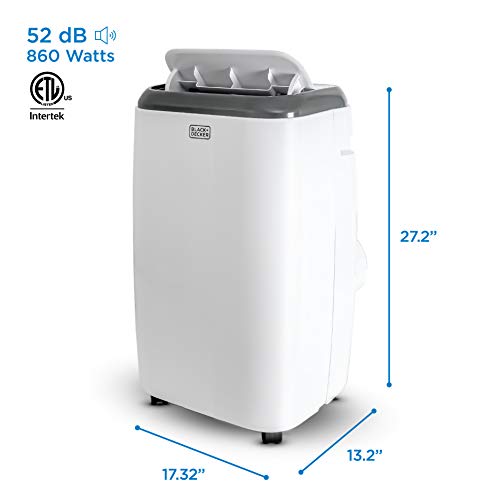 Black+Decker 8,000BTU Portable AC with Remote Control