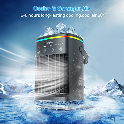 Mini Evaporative Air Cooler with Timer