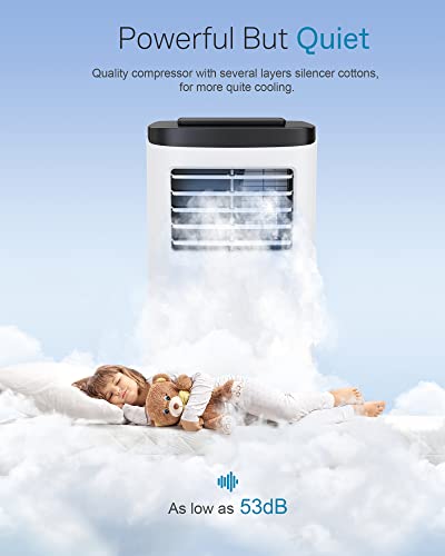 10k BTU Portable AC with Dehumidifier & Remote