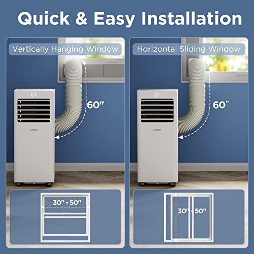 Portable AC for 250 Sq.Ft with Remote Control