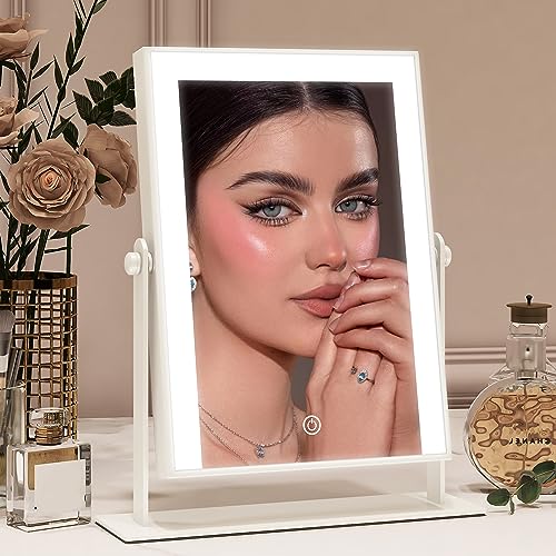 ROLOVE 9"x11" Lighted Vanity Mirror with Touch Control
