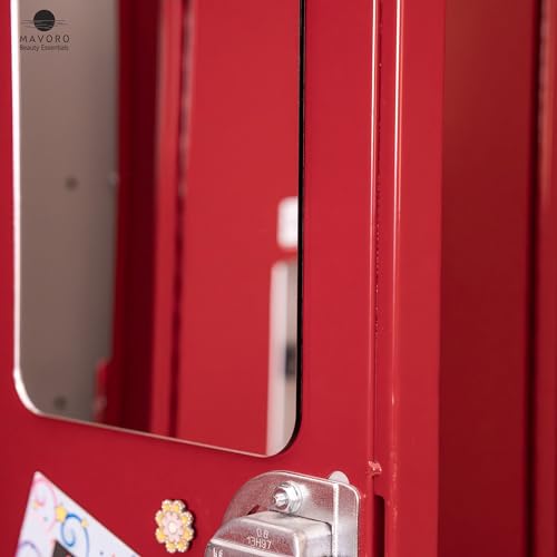 Mavoro 2-Pack Magnetic Acrylic Locker Mirrors