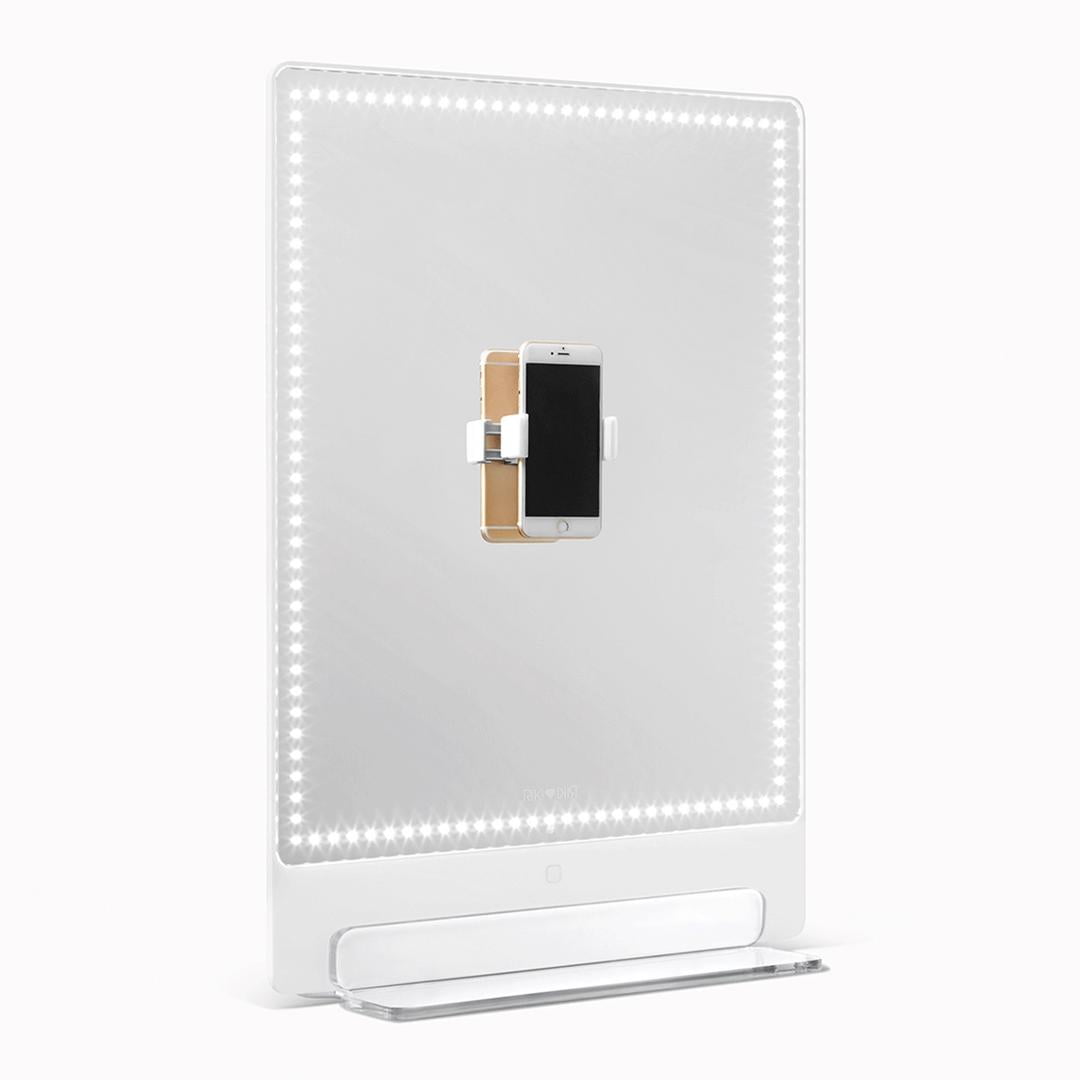 Riki Tall Vanity Mirror with LED Lights & Remote
