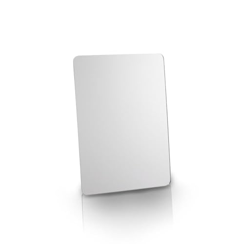 Acrylic Magnetic Back Mirror with Rounded Corners