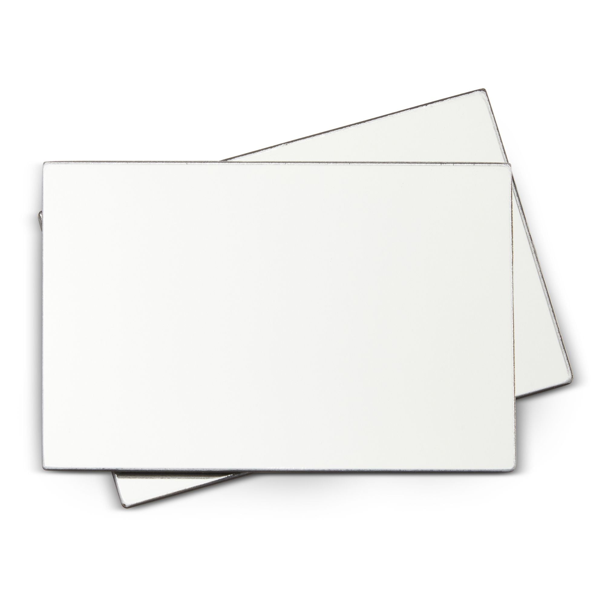 Double Pack Magnetic Locker Makeup Mirrors - 4x6