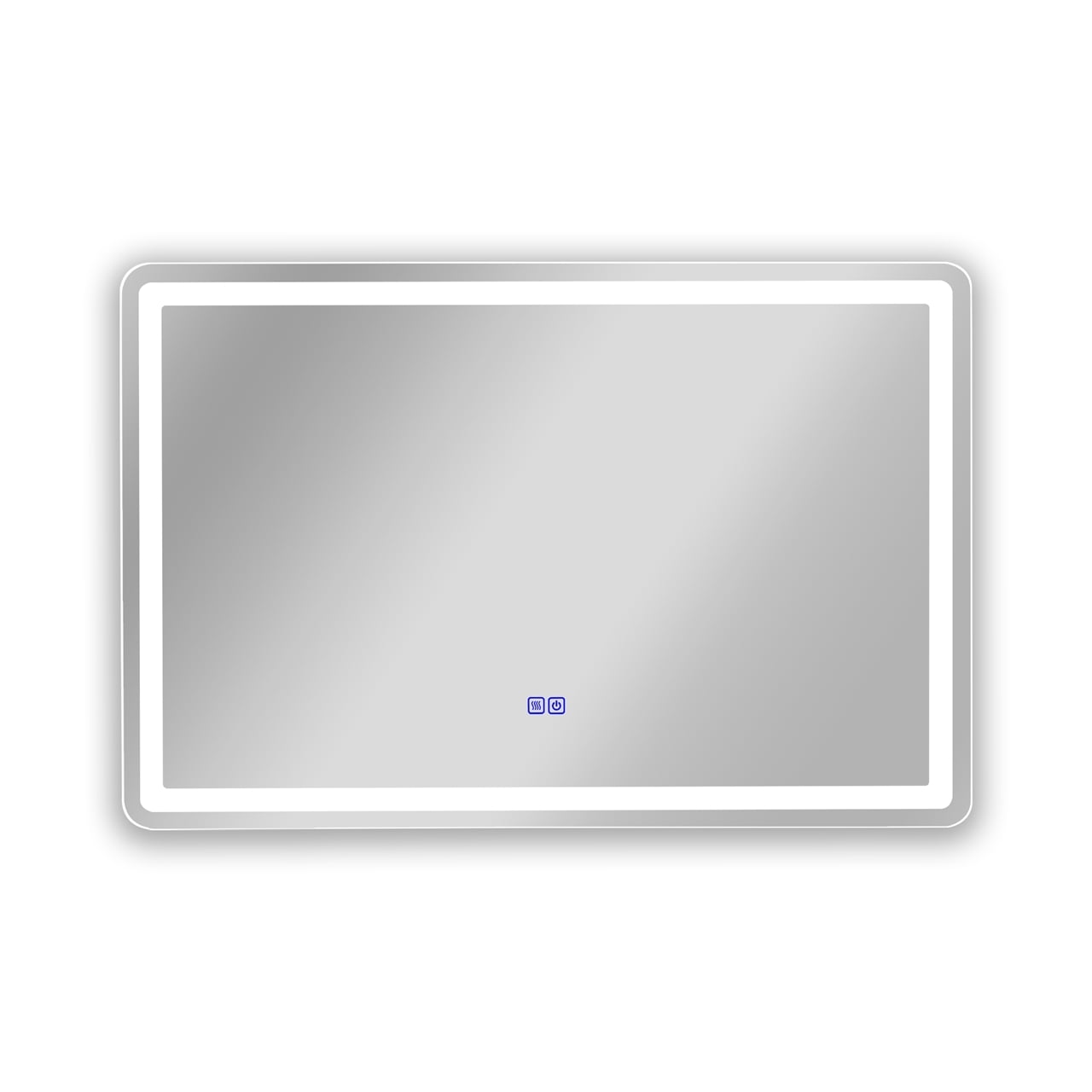 Backlit LED Touchscreen Mirror with 3 Color Temperatures