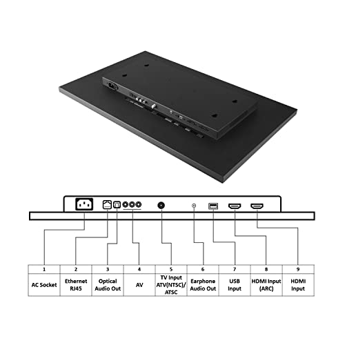 27" Smart Touchscreen Magic Mirror for Bathrooms