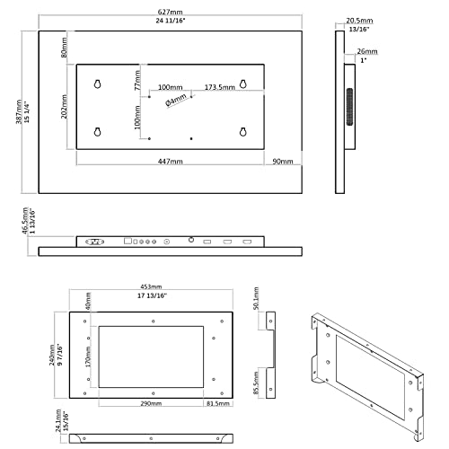 27" Smart Touchscreen Magic Mirror for Bathrooms