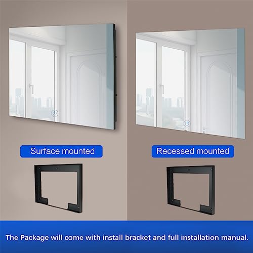 15.6" Waterproof Smart Mirror TV with Touch Screen